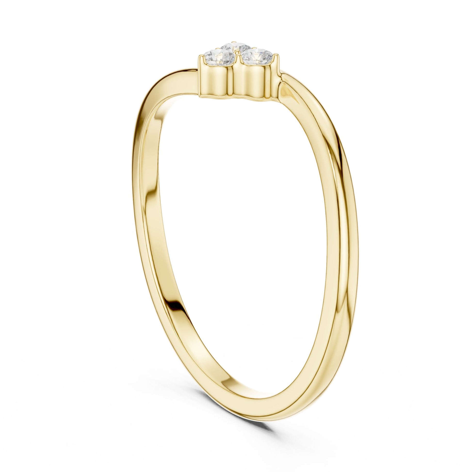 Women's Round Lab Grown Diamond Cluster Ring