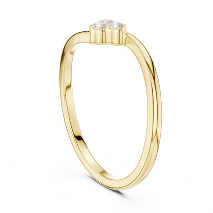 Women's Round Lab Grown Diamond Cluster Ring
