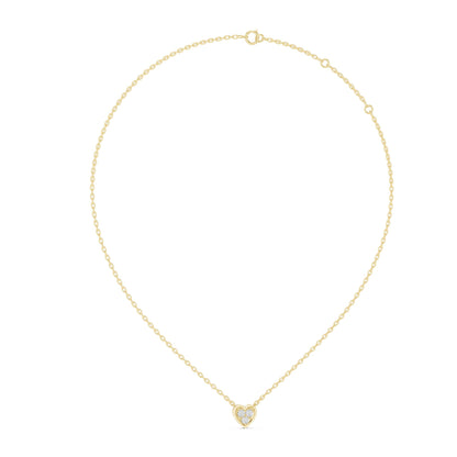 Round Lab Grown Diamond Cluster Pendant