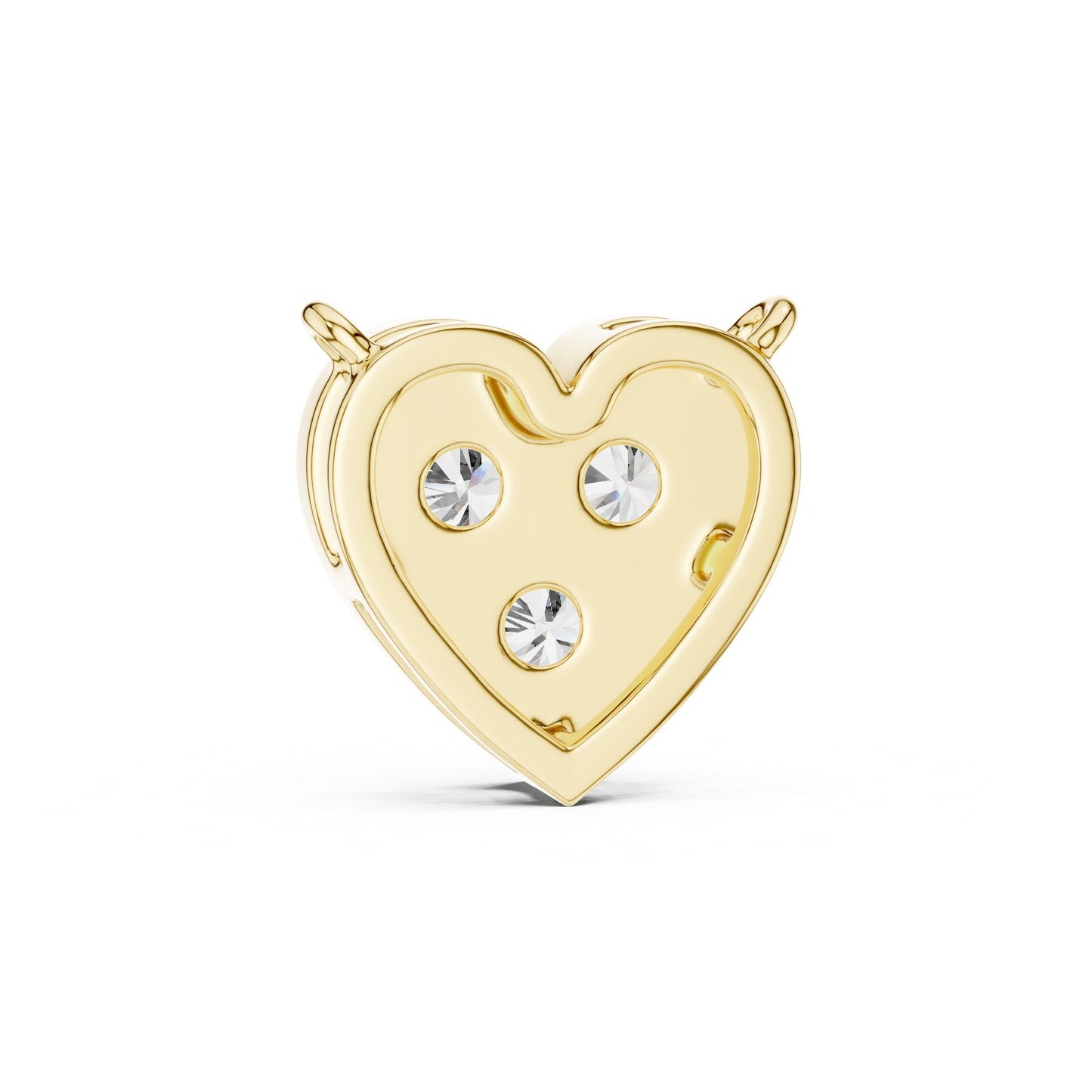 Round Lab Grown Diamond Cluster Pendant