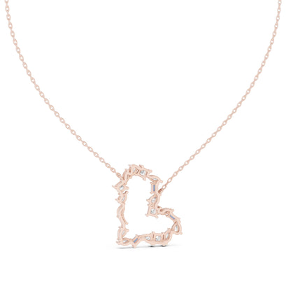 Round Lab Grown Diamond Halo Pendant