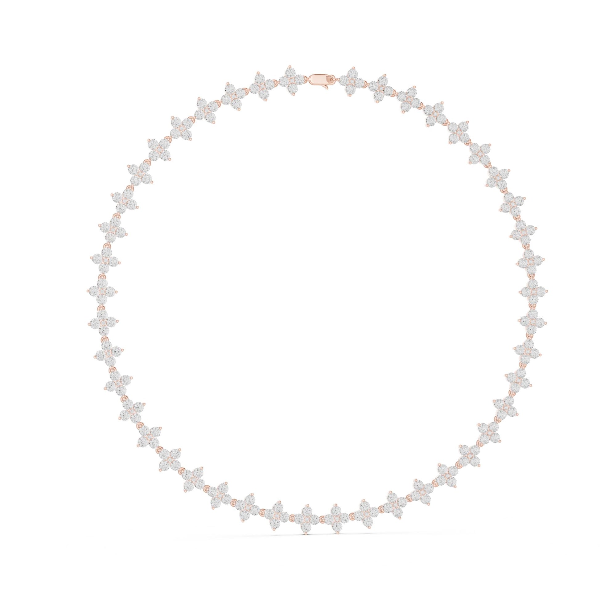 Round Lab Grown Diamond Halo Pendant