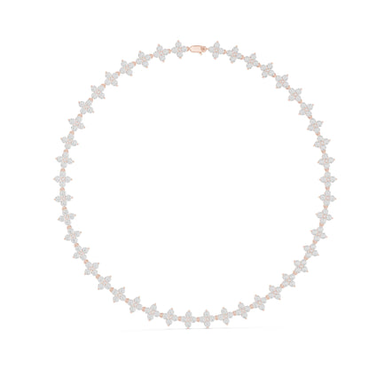 Round Lab Grown Diamond Halo Pendant