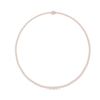 Round Lab Grown Diamond Halo Pendant