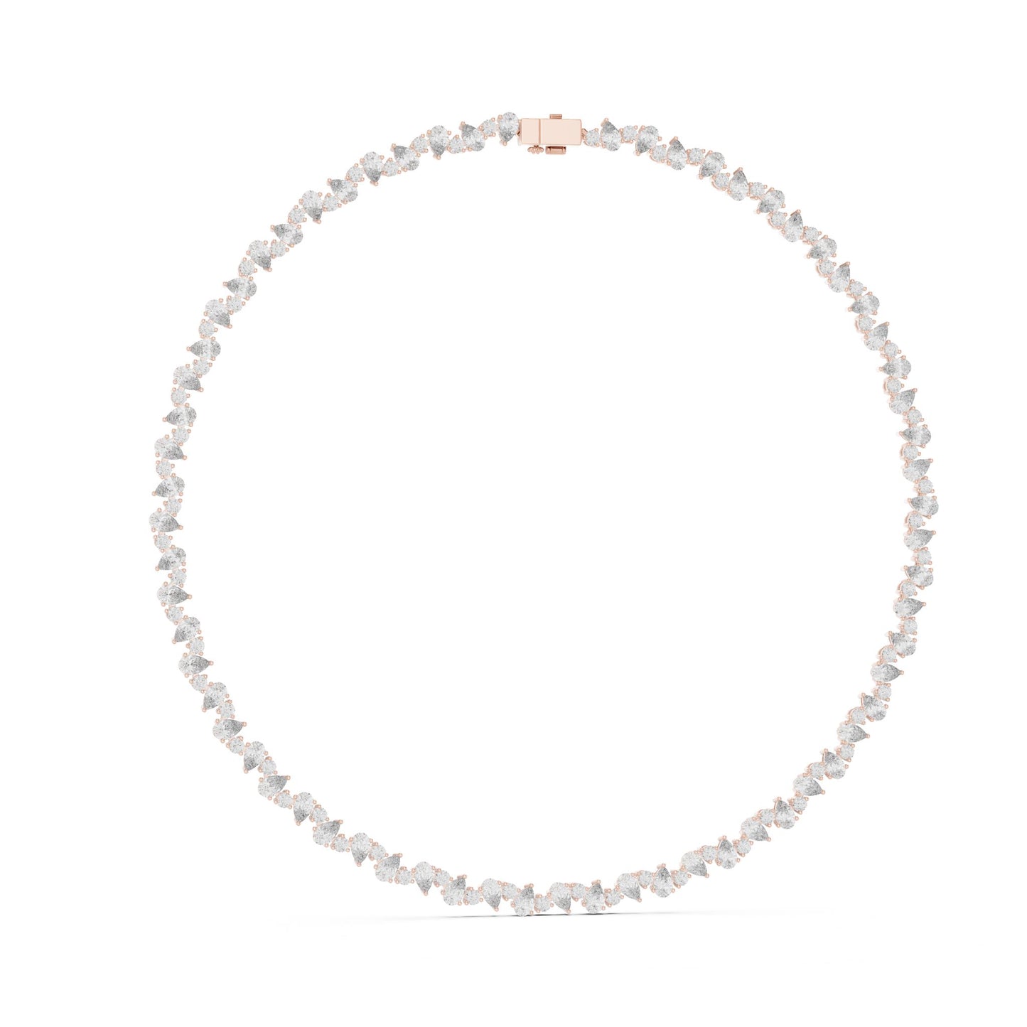 Round Lab Grown Diamond Halo Pendant