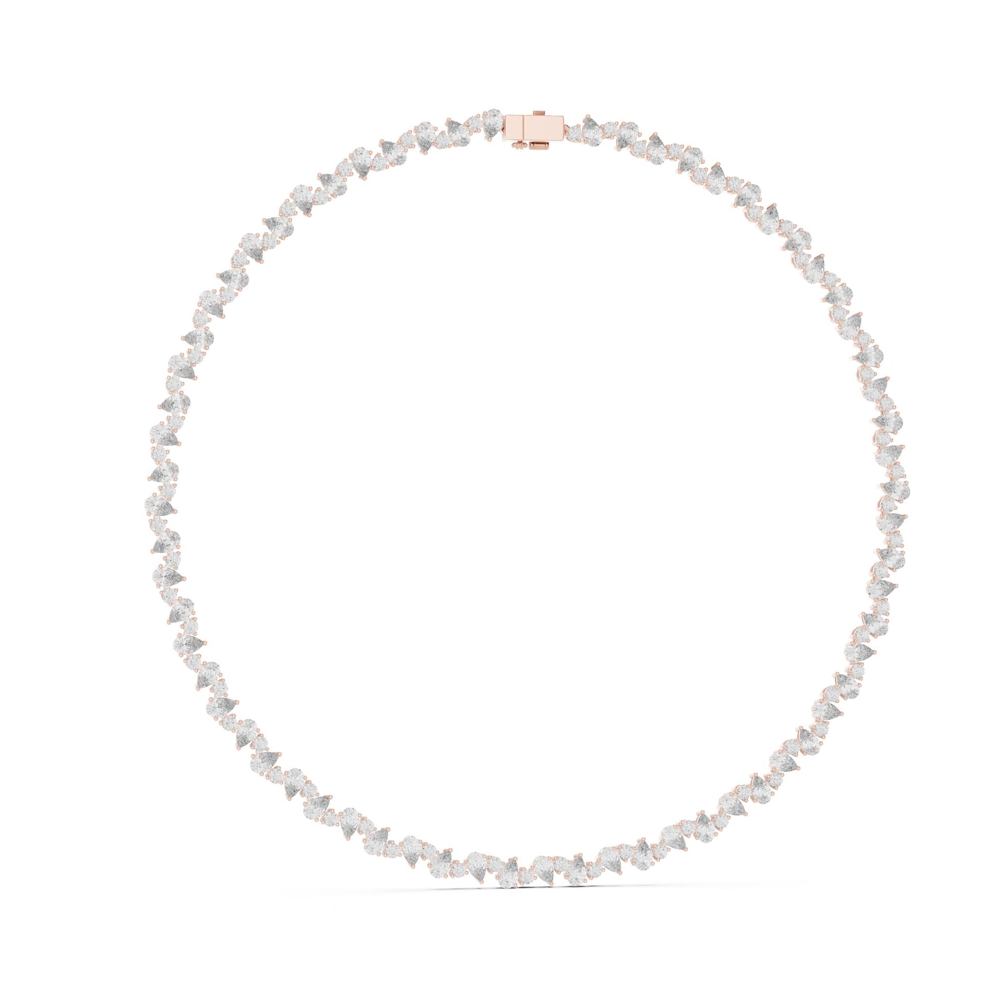Round Lab Grown Diamond Halo Pendant