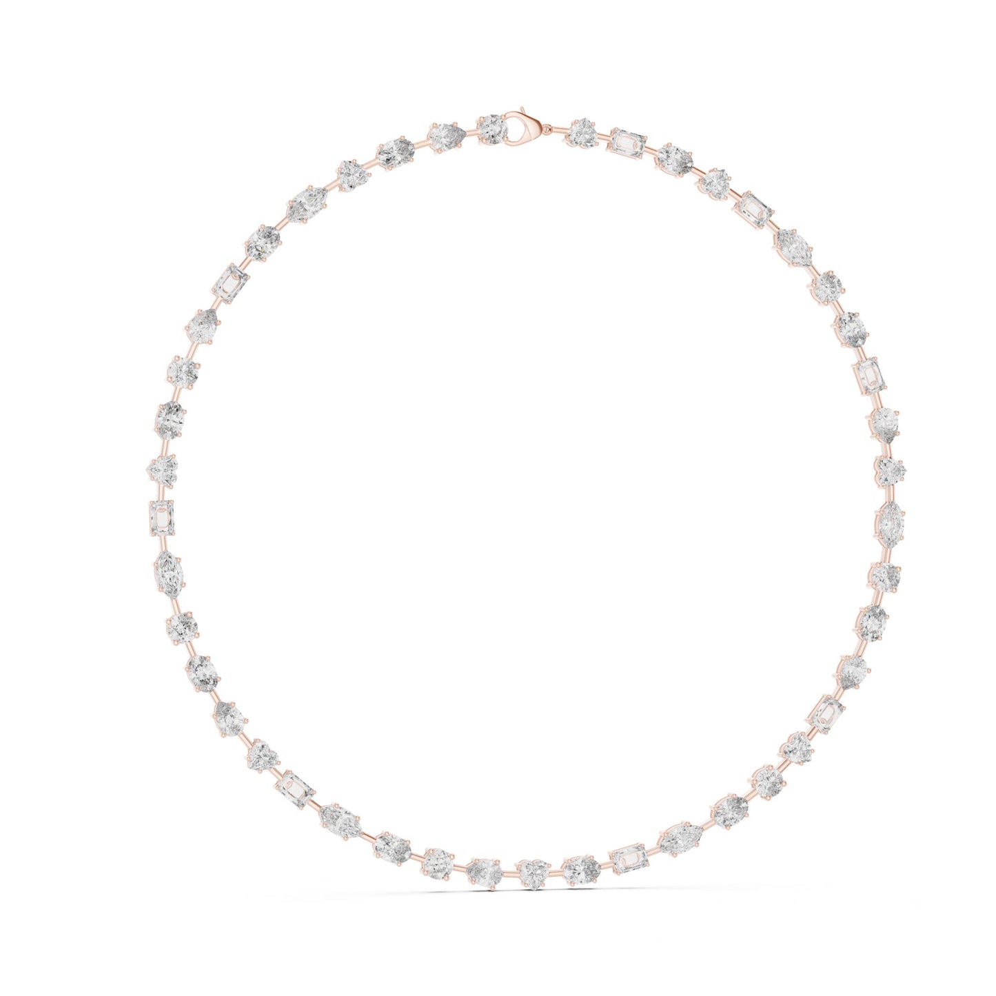 Round Lab Grown Diamond Halo Pendant