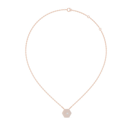 Round Lab Grown Diamond Halo Pendant