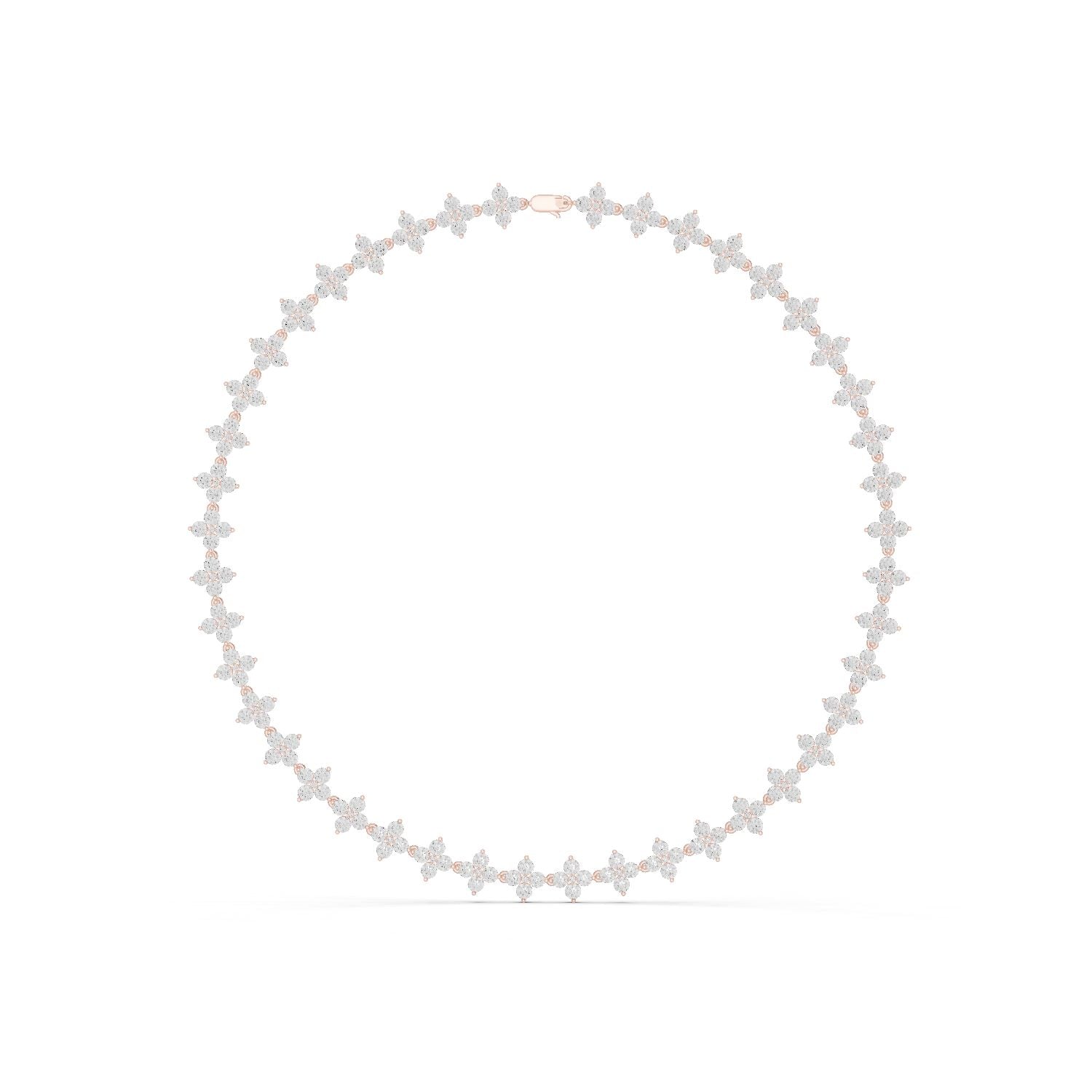 Round Lab Grown Diamond Halo Pendant