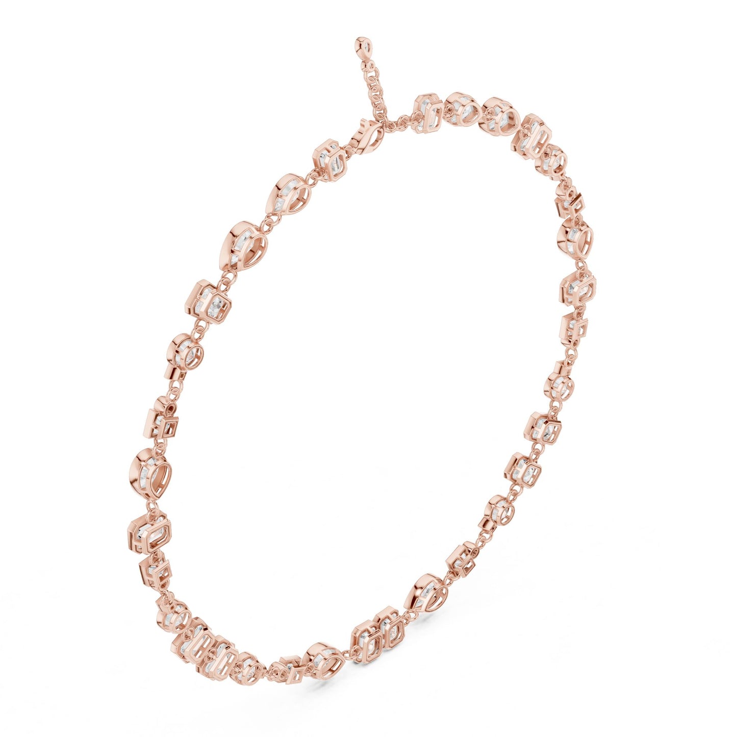 Round Lab Grown Diamond Halo Pendant