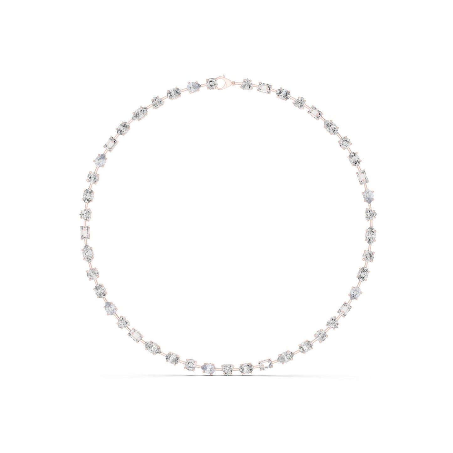 Round Lab Grown Diamond Halo Pendant