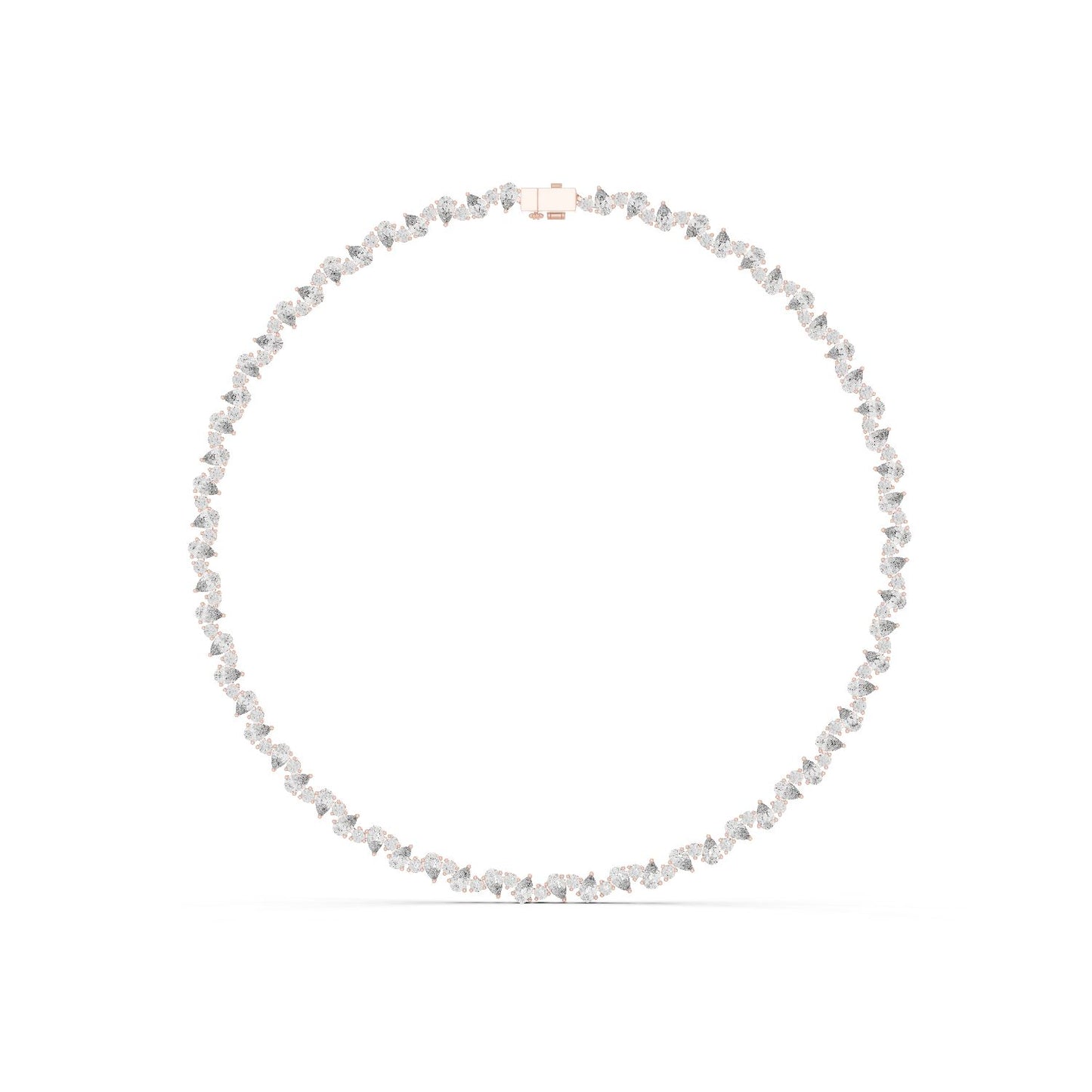 Round Lab Grown Diamond Halo Pendant