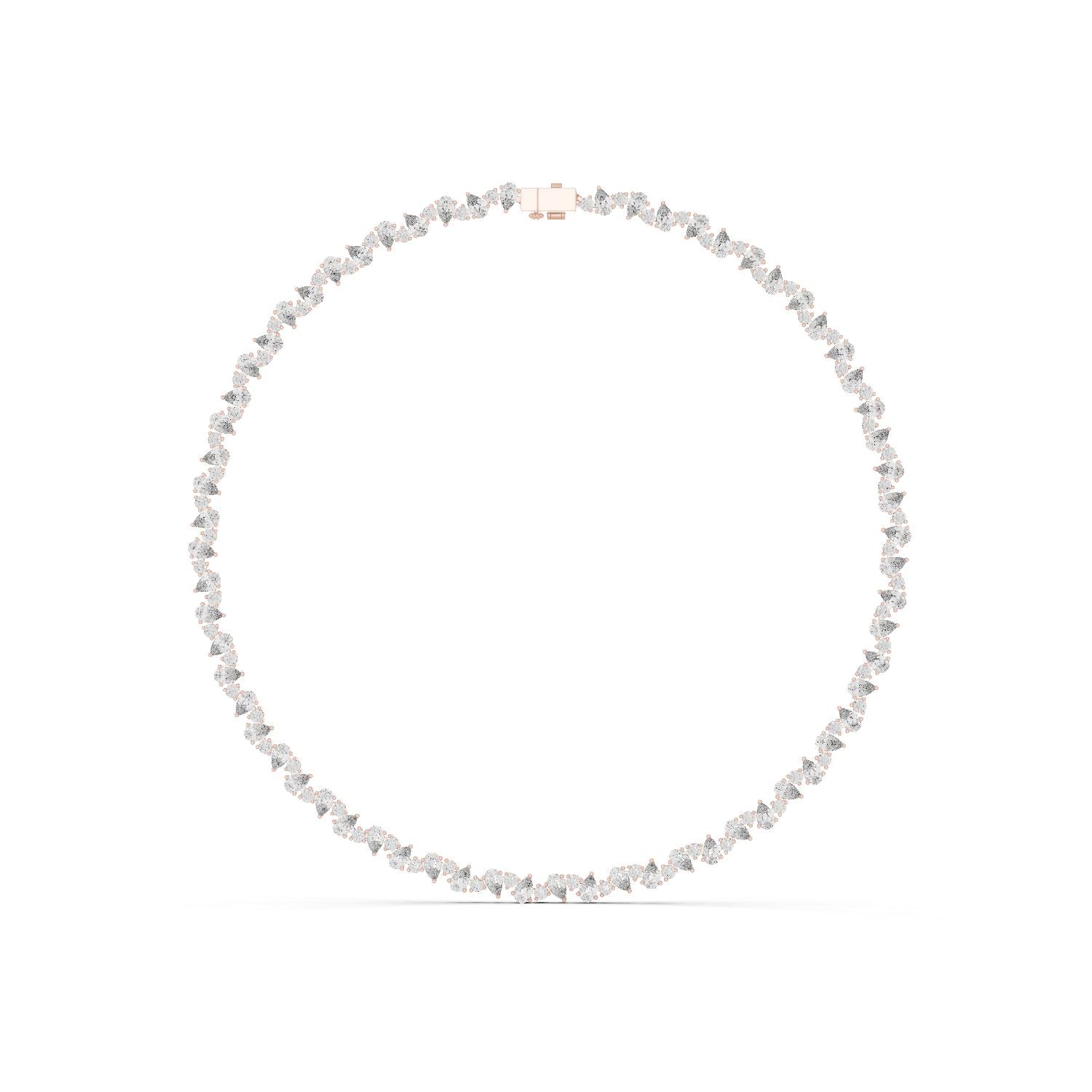 Round Lab Grown Diamond Halo Pendant