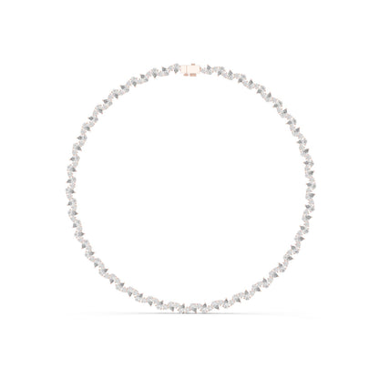 Round Lab Grown Diamond Halo Pendant