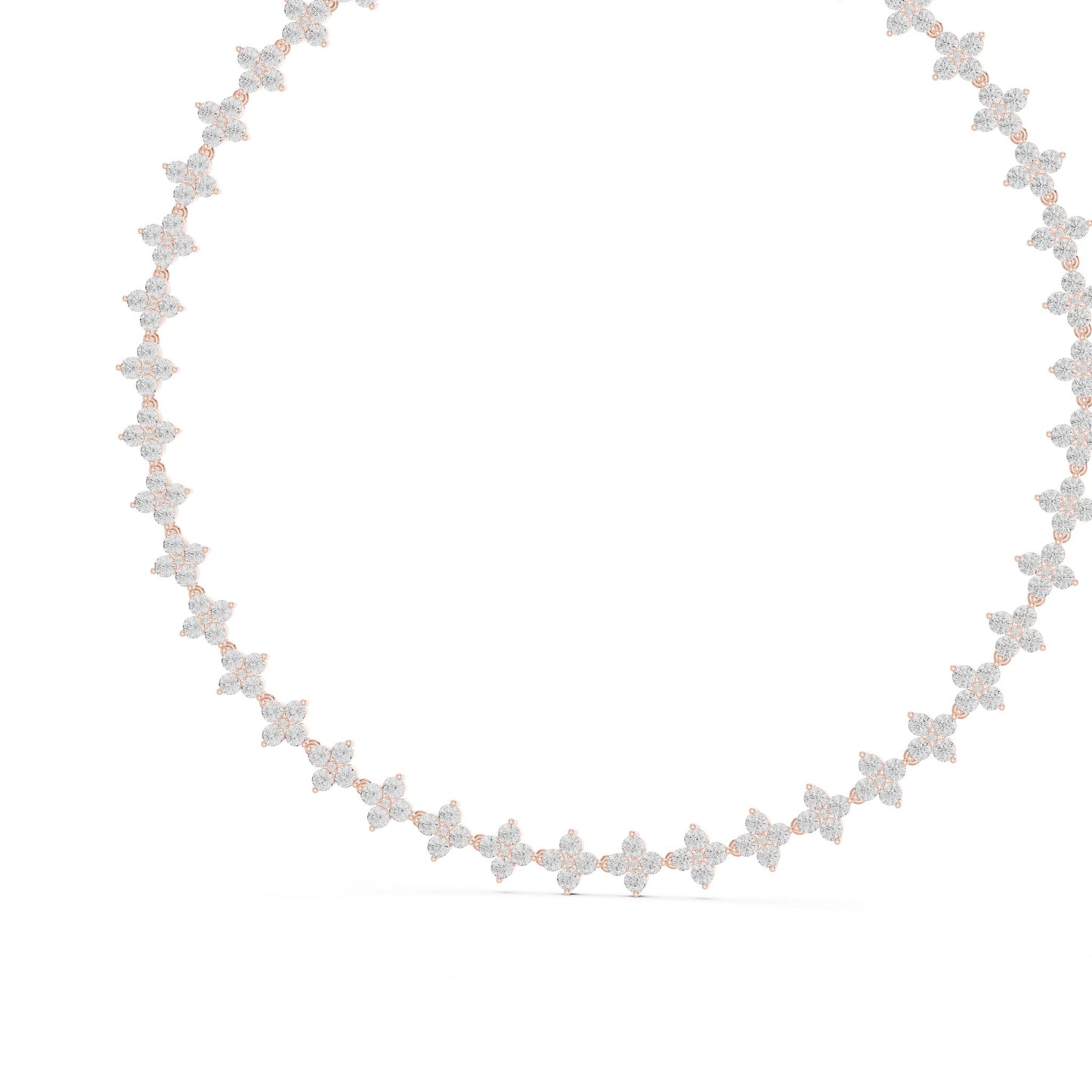 Round Lab Grown Diamond Halo Pendant