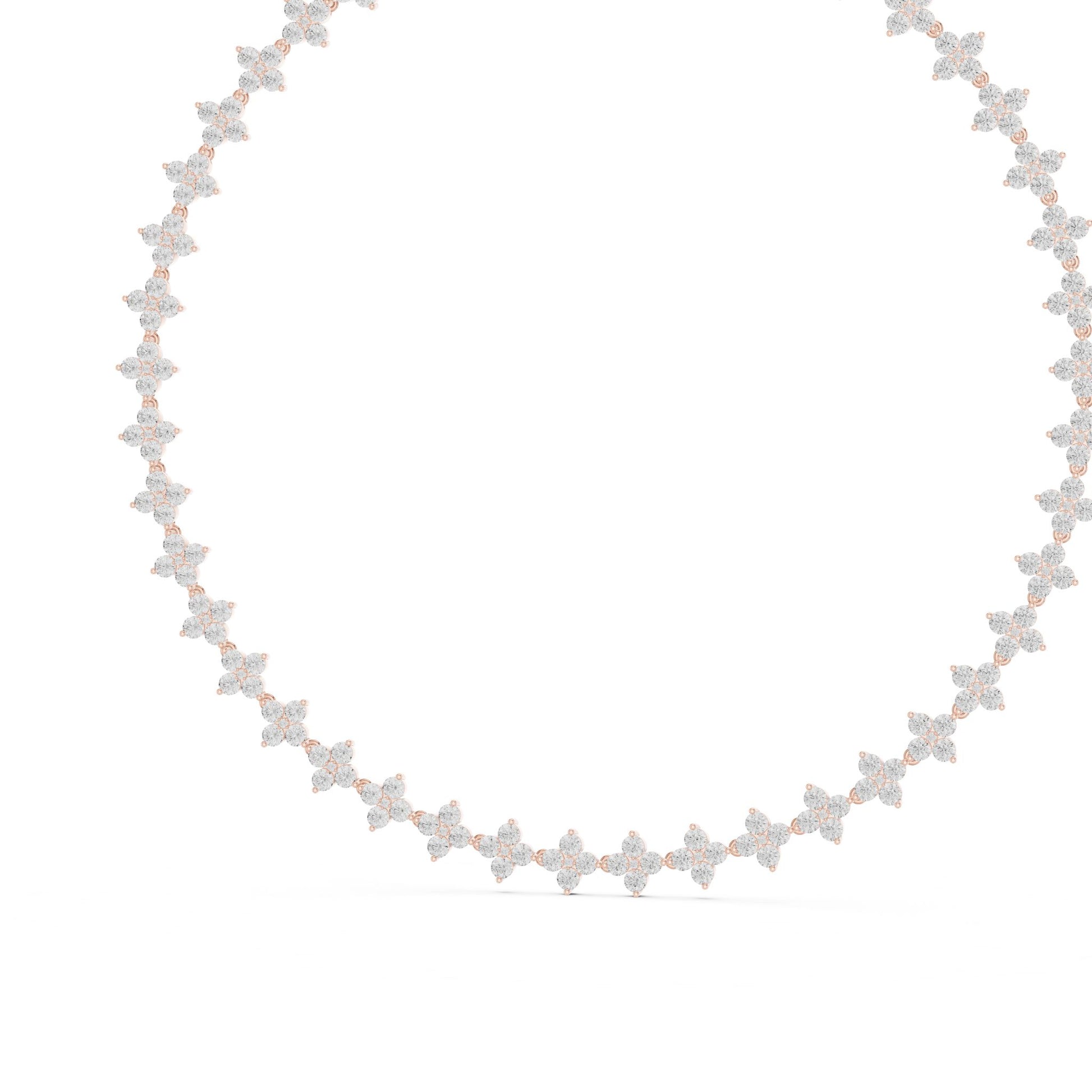 Round Lab Grown Diamond Halo Pendant