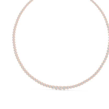 Round Lab Grown Diamond Halo Pendant