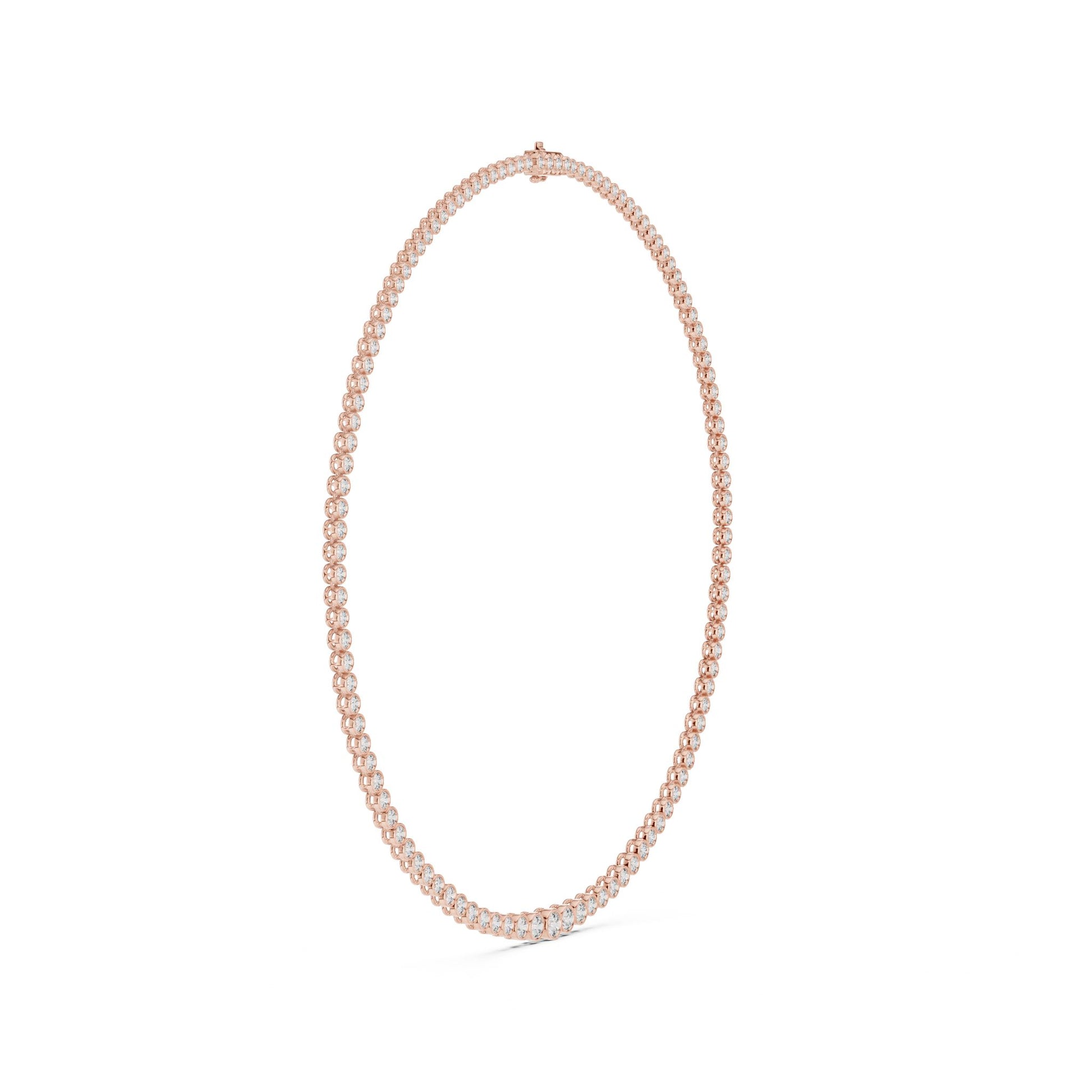 Round Lab Grown Diamond Halo Pendant