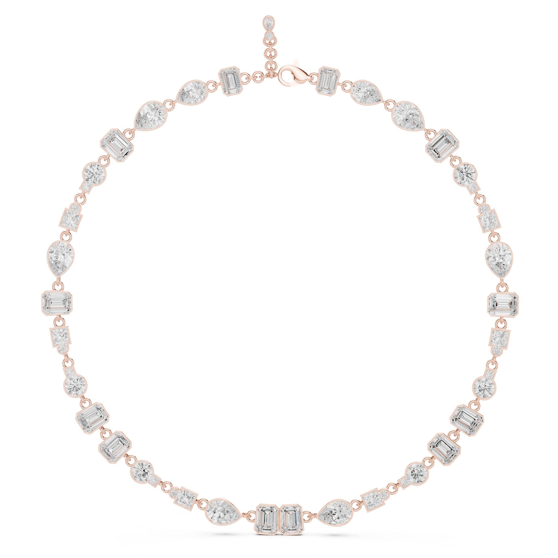 Round Lab Grown Diamond Halo Pendant