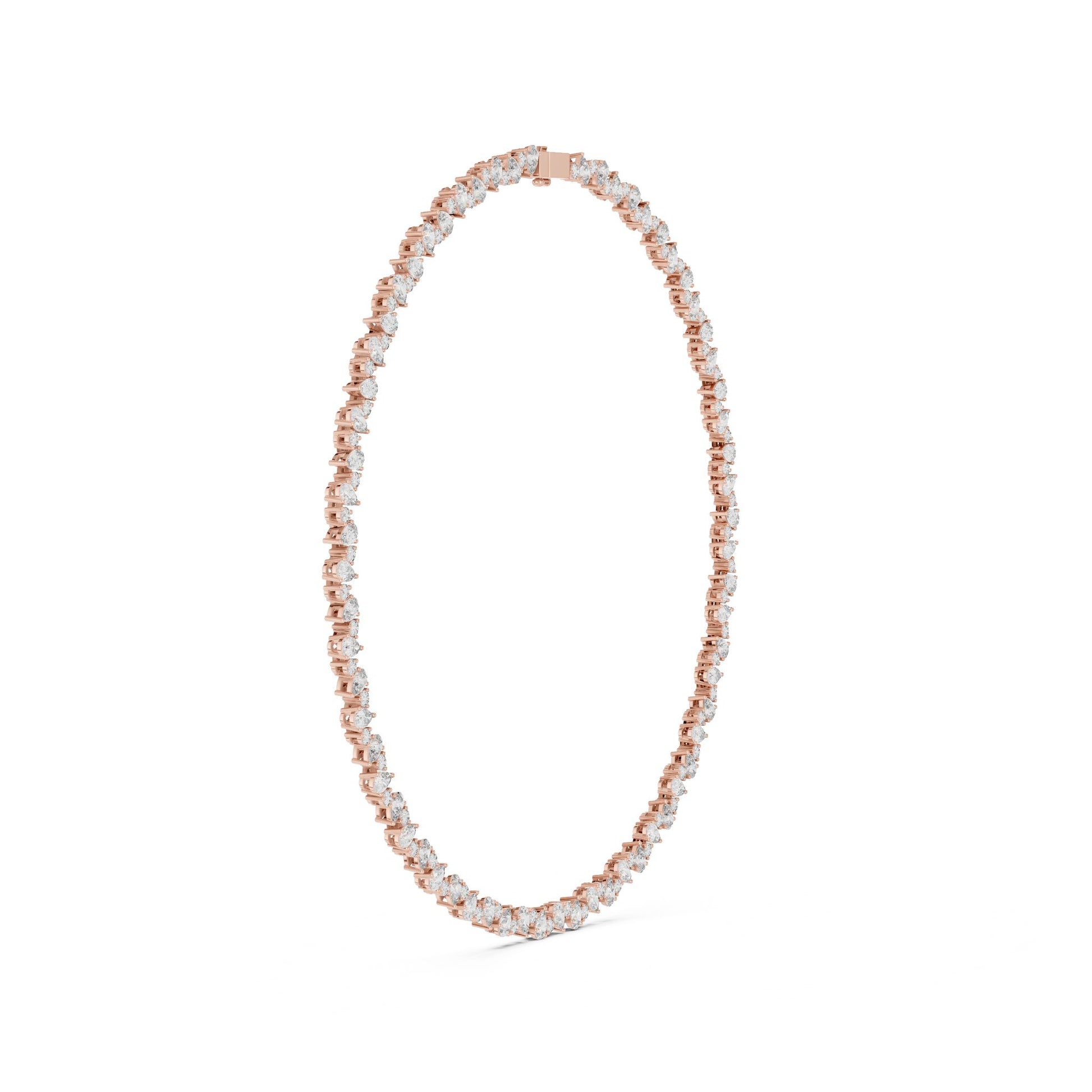 Round Lab Grown Diamond Halo Pendant
