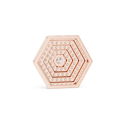 Round Lab Grown Diamond Halo Pendant