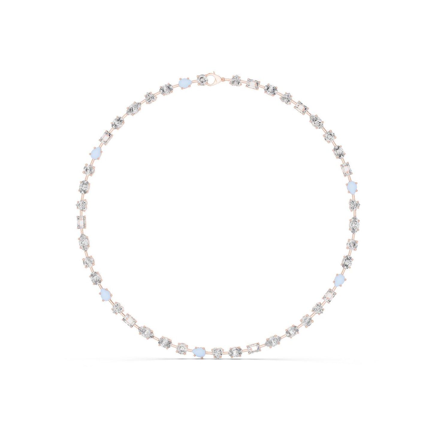 Round Lab Grown Diamond Halo Pendant