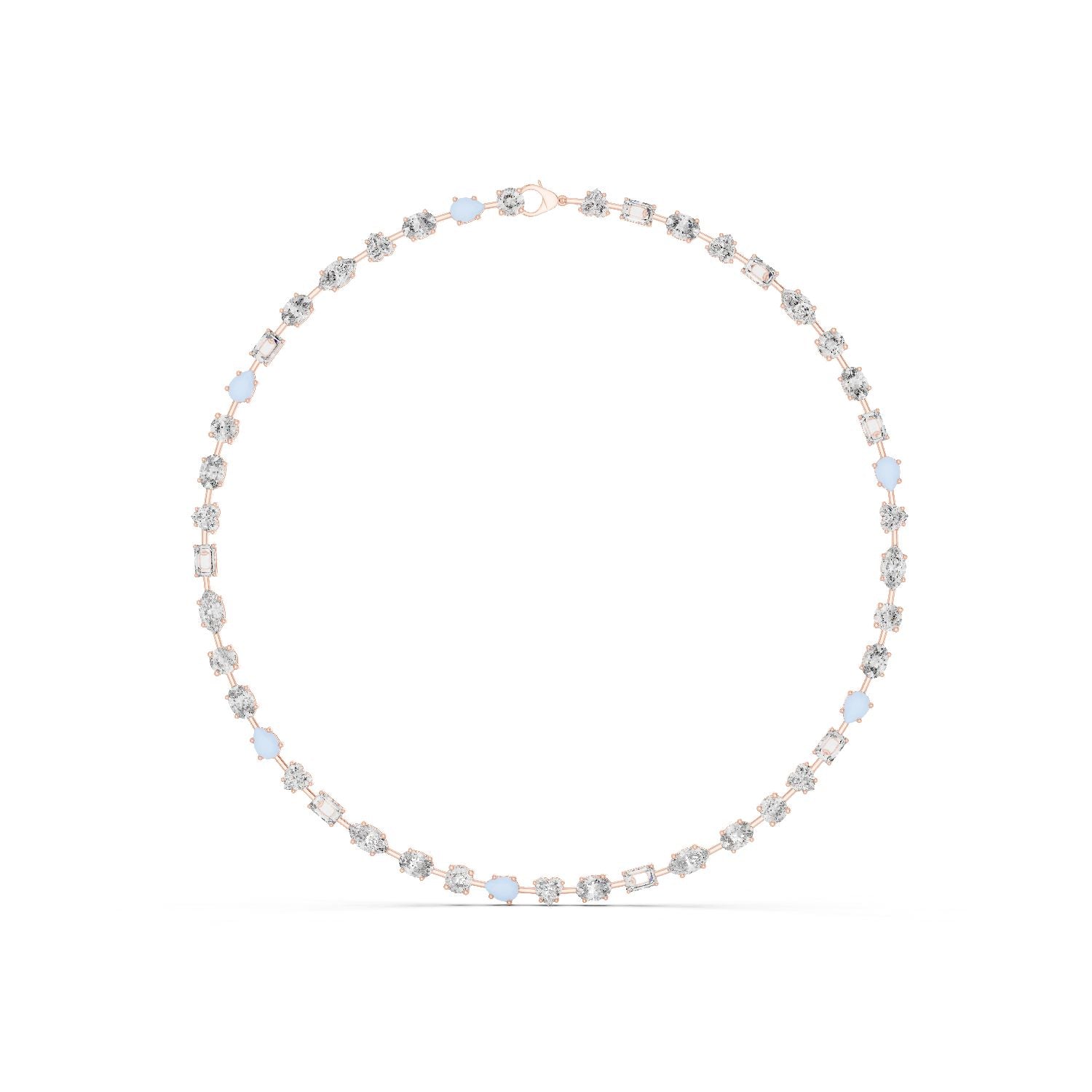 Round Lab Grown Diamond Halo Pendant