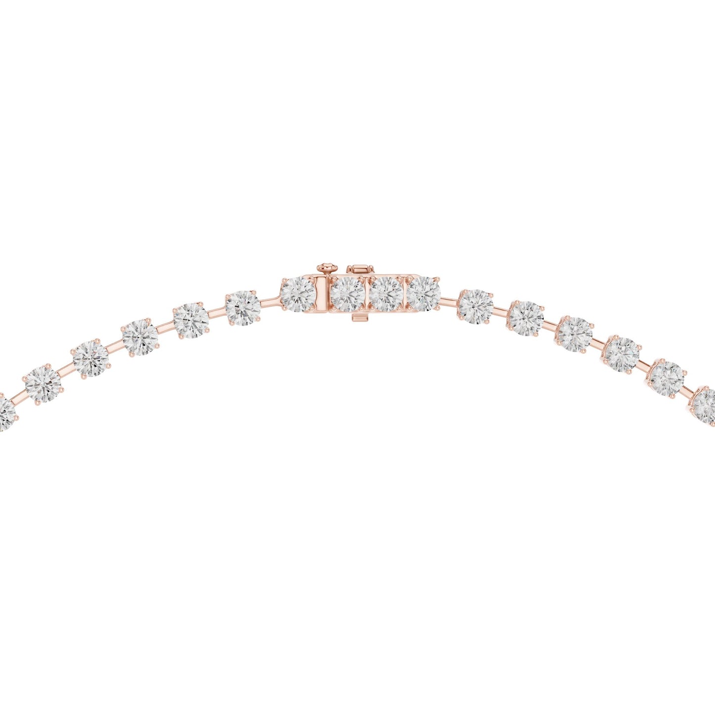 Round Lab Grown Diamond Halo Pendant