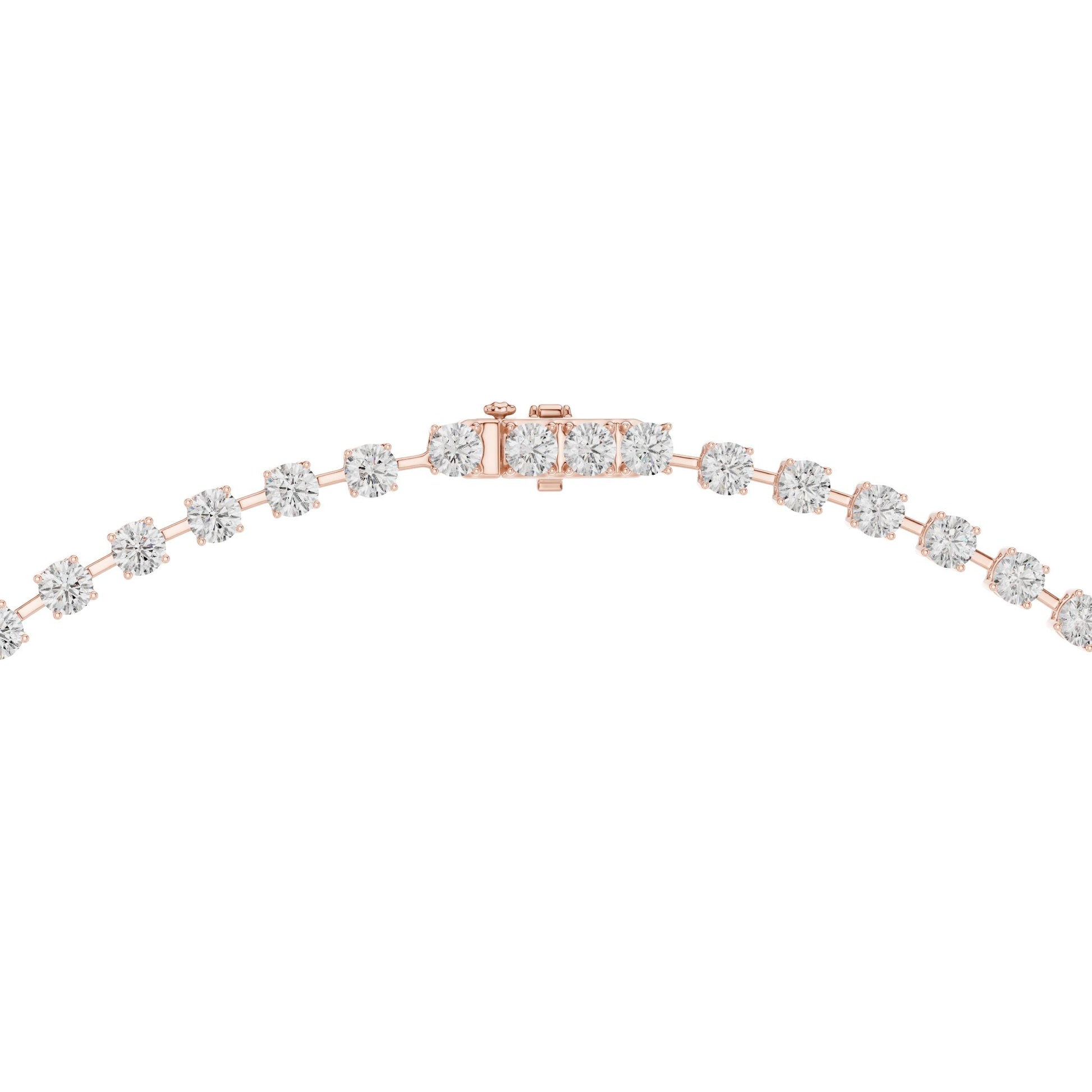 Round Lab Grown Diamond Halo Pendant
