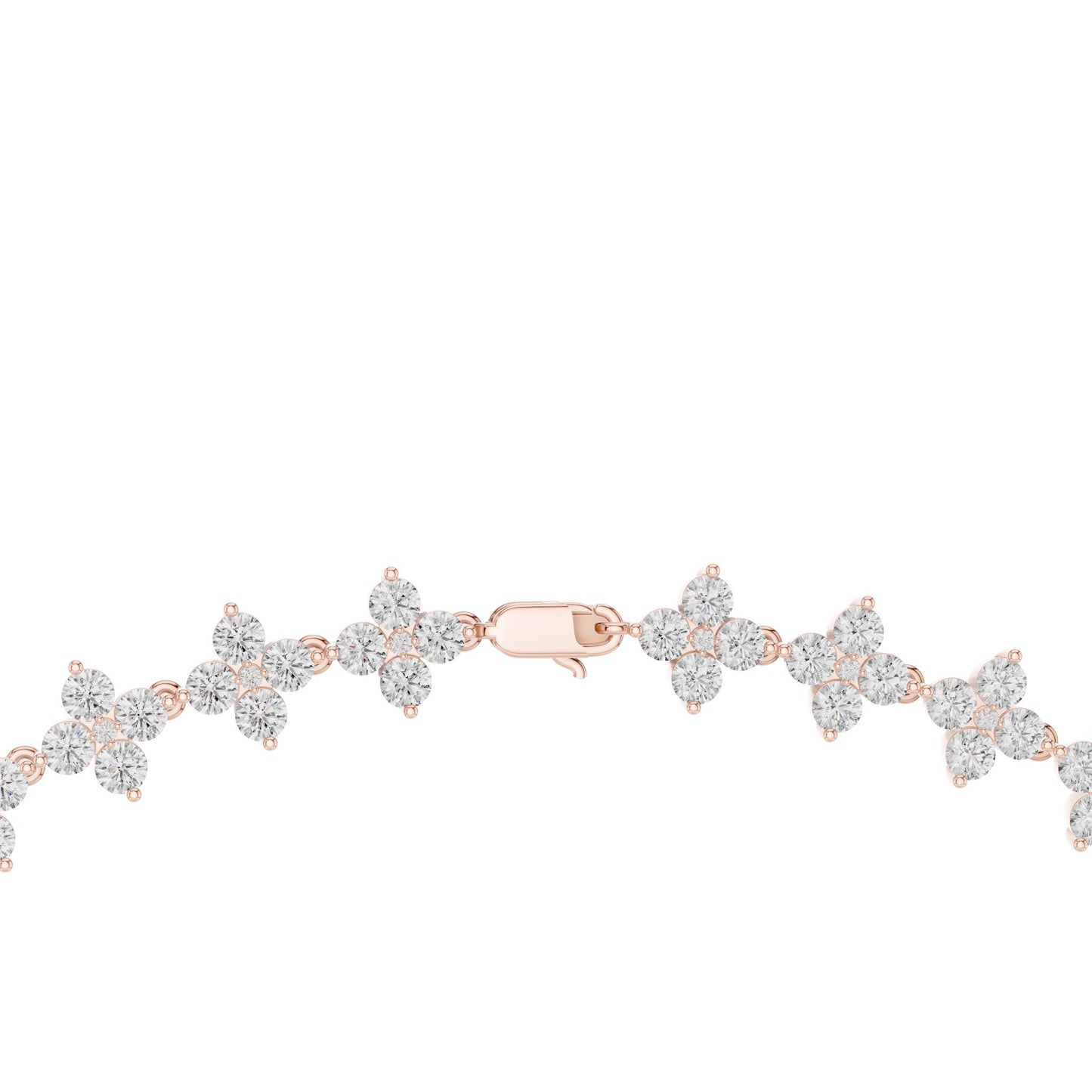Round Lab Grown Diamond Halo Pendant