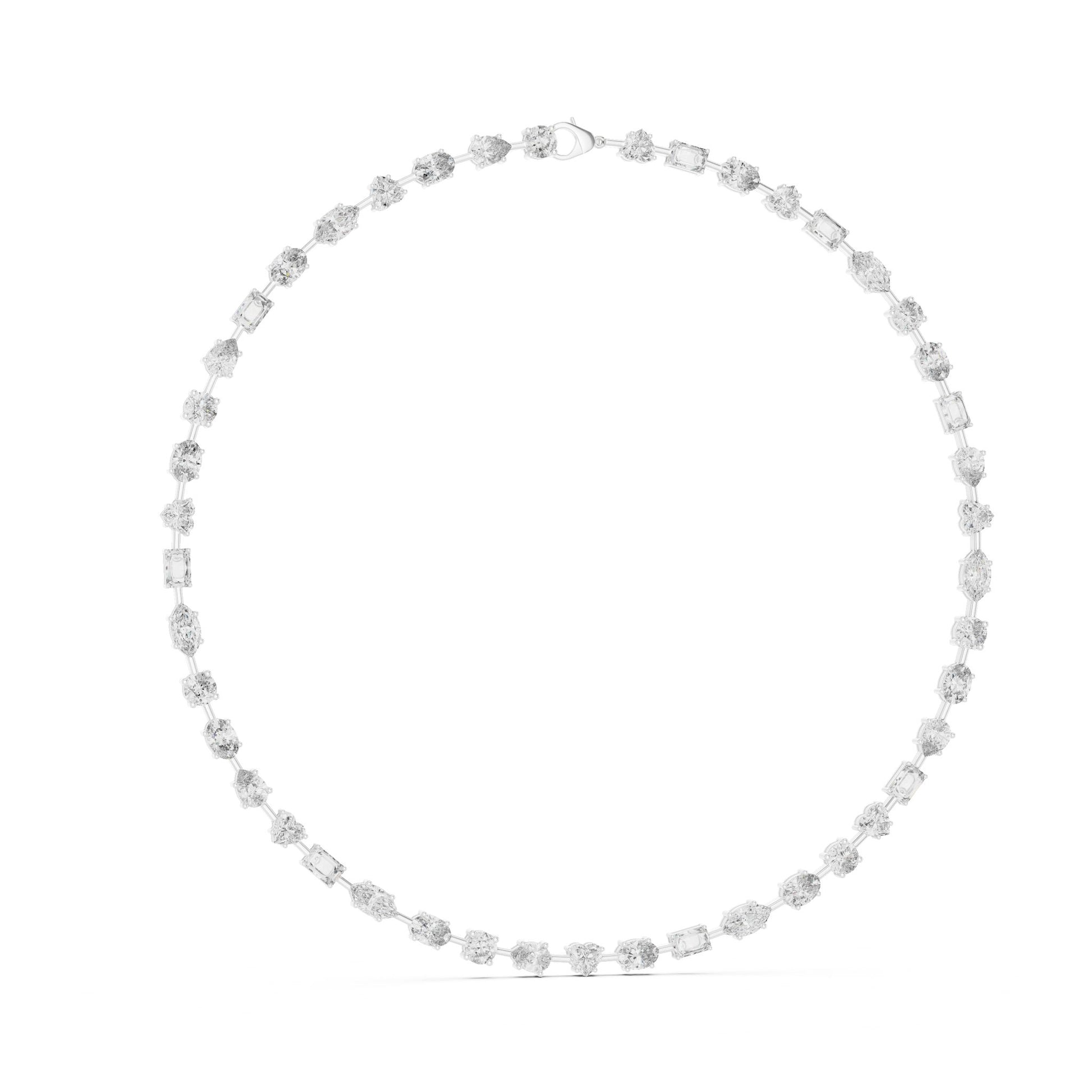 Round Lab Grown Diamond Halo Pendant