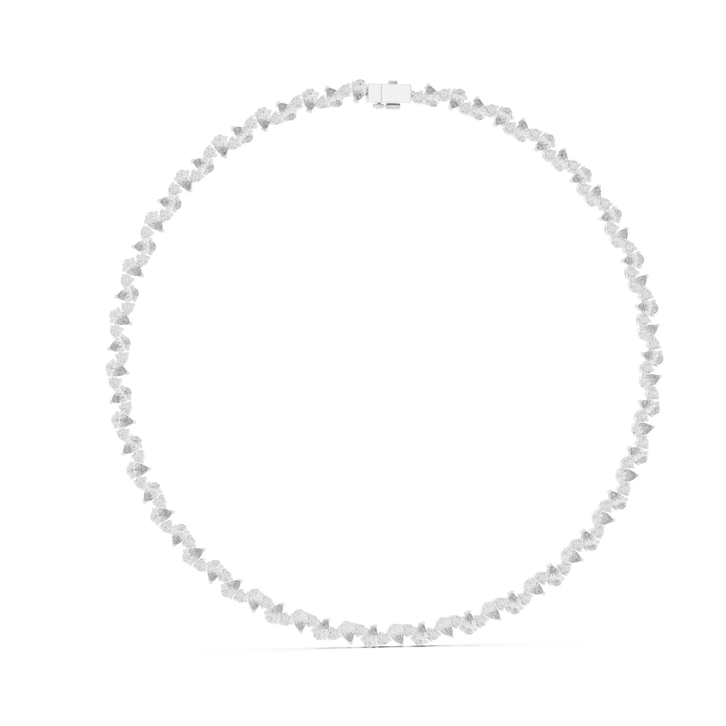 Round Lab Grown Diamond Halo Pendant