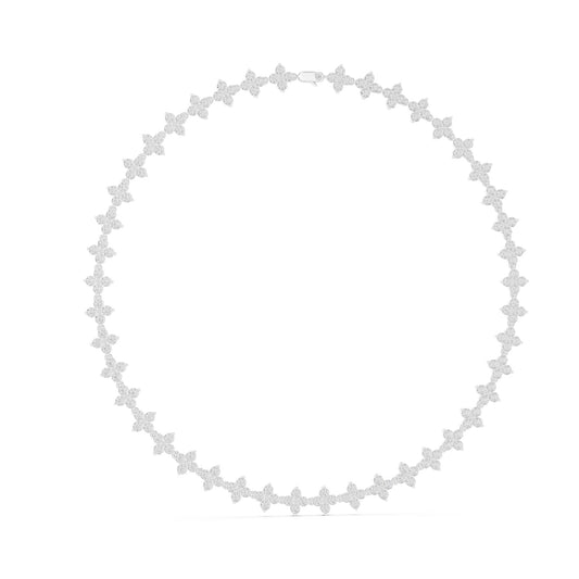 Round Lab Grown Diamond Halo Pendant
