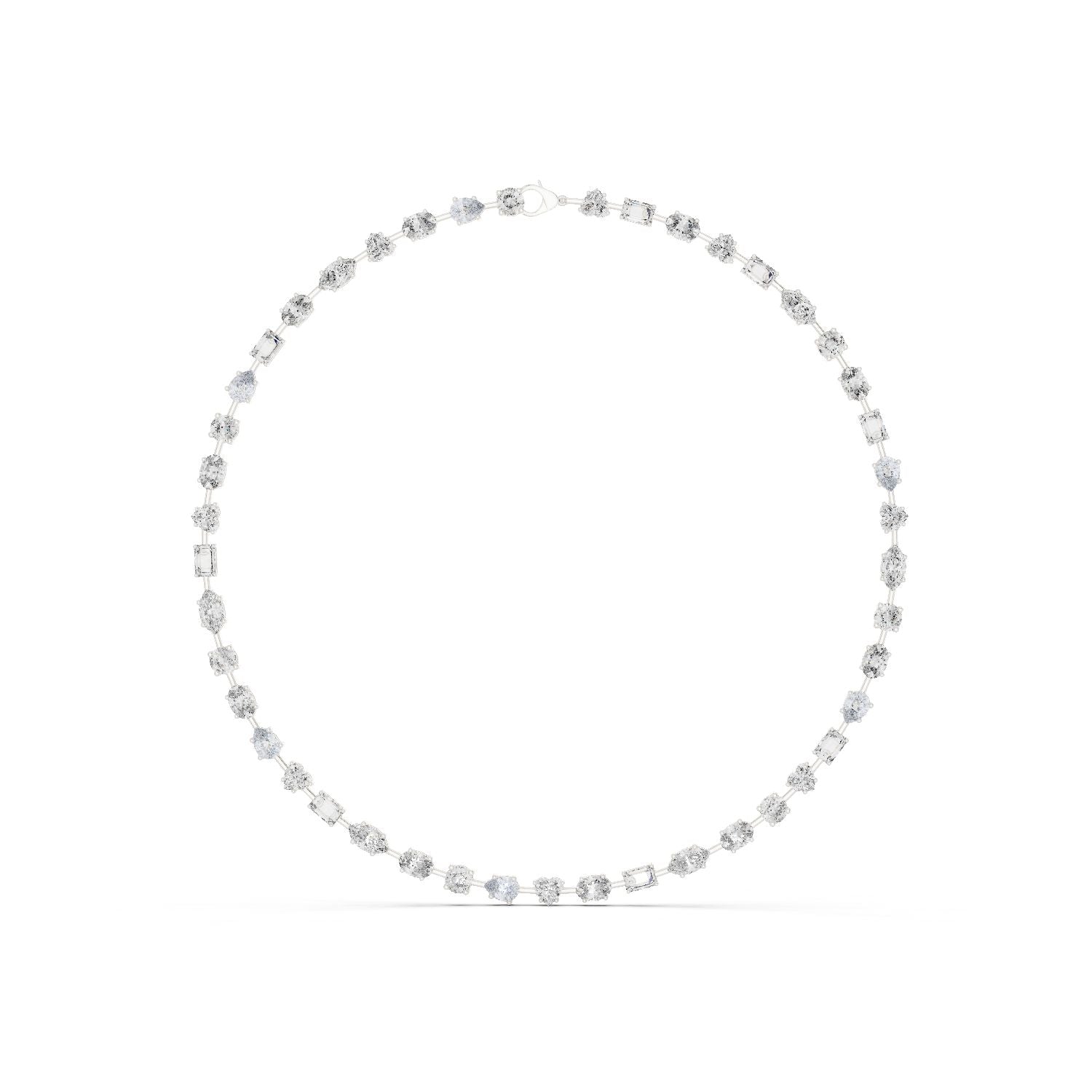Round Lab Grown Diamond Halo Pendant