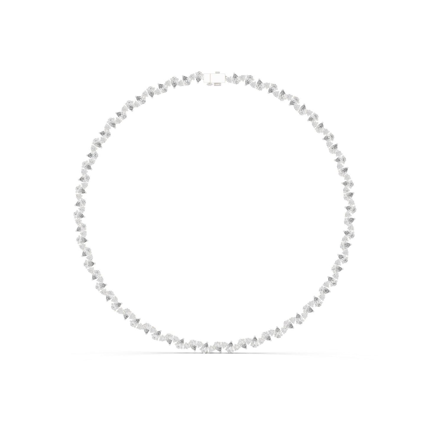 Round Lab Grown Diamond Halo Pendant