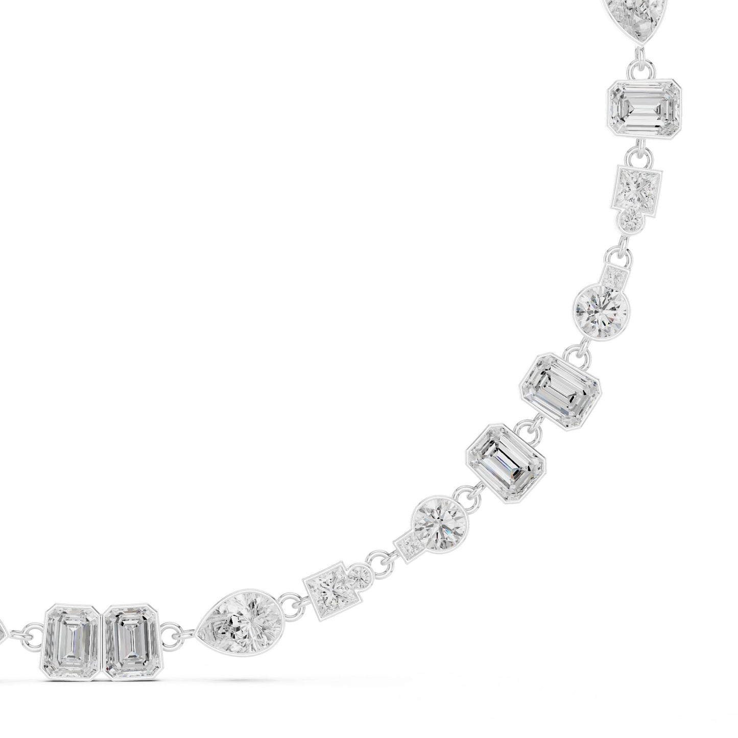 Round Lab Grown Diamond Halo Pendant