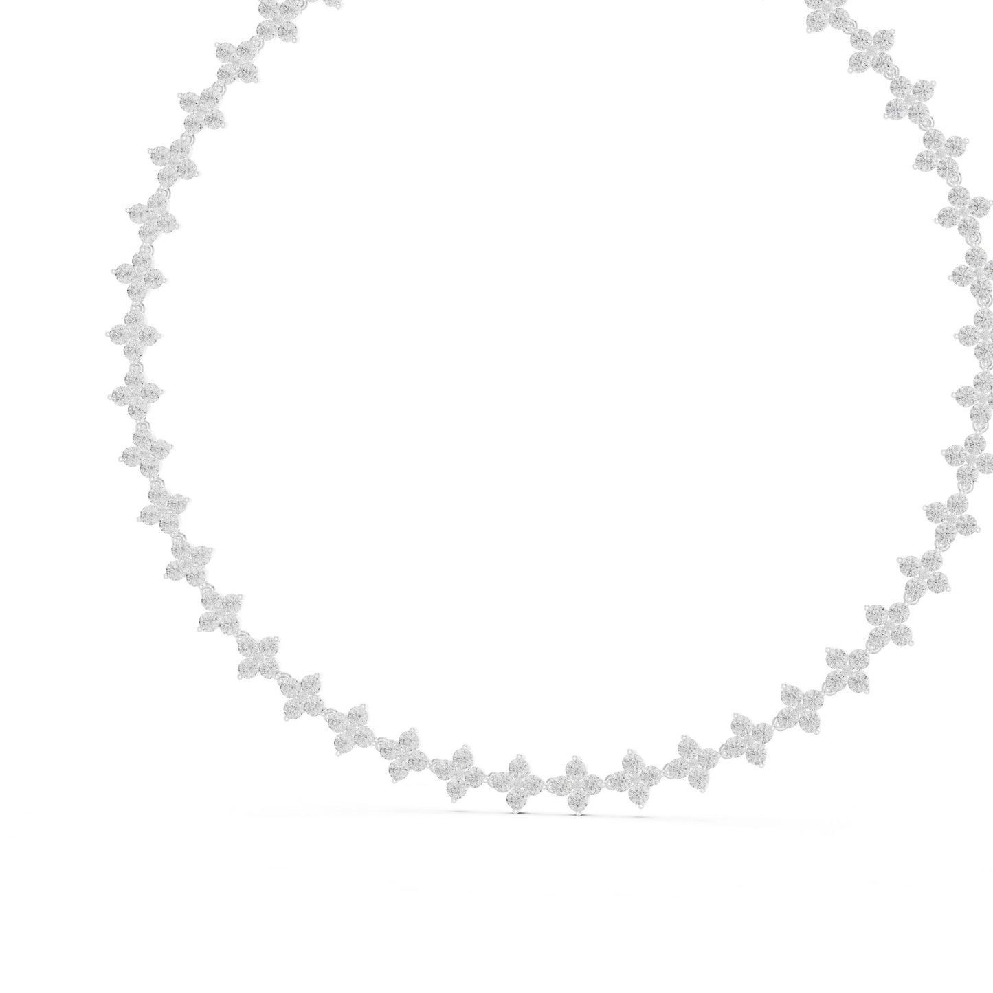 Round Lab Grown Diamond Halo Pendant