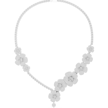 Round Lab Grown Diamond Halo Pendant