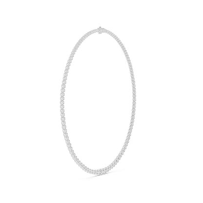 Round Lab Grown Diamond Halo Pendant
