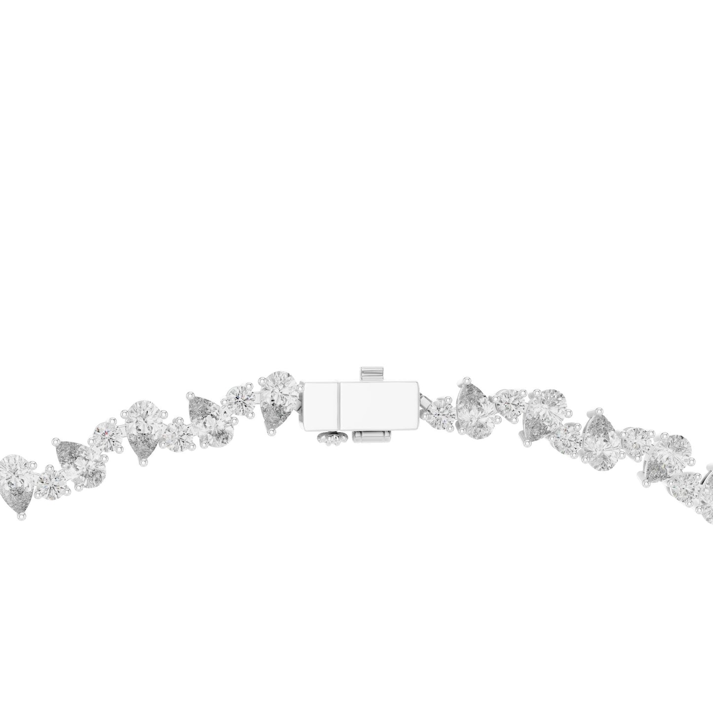 Round Lab Grown Diamond Halo Pendant