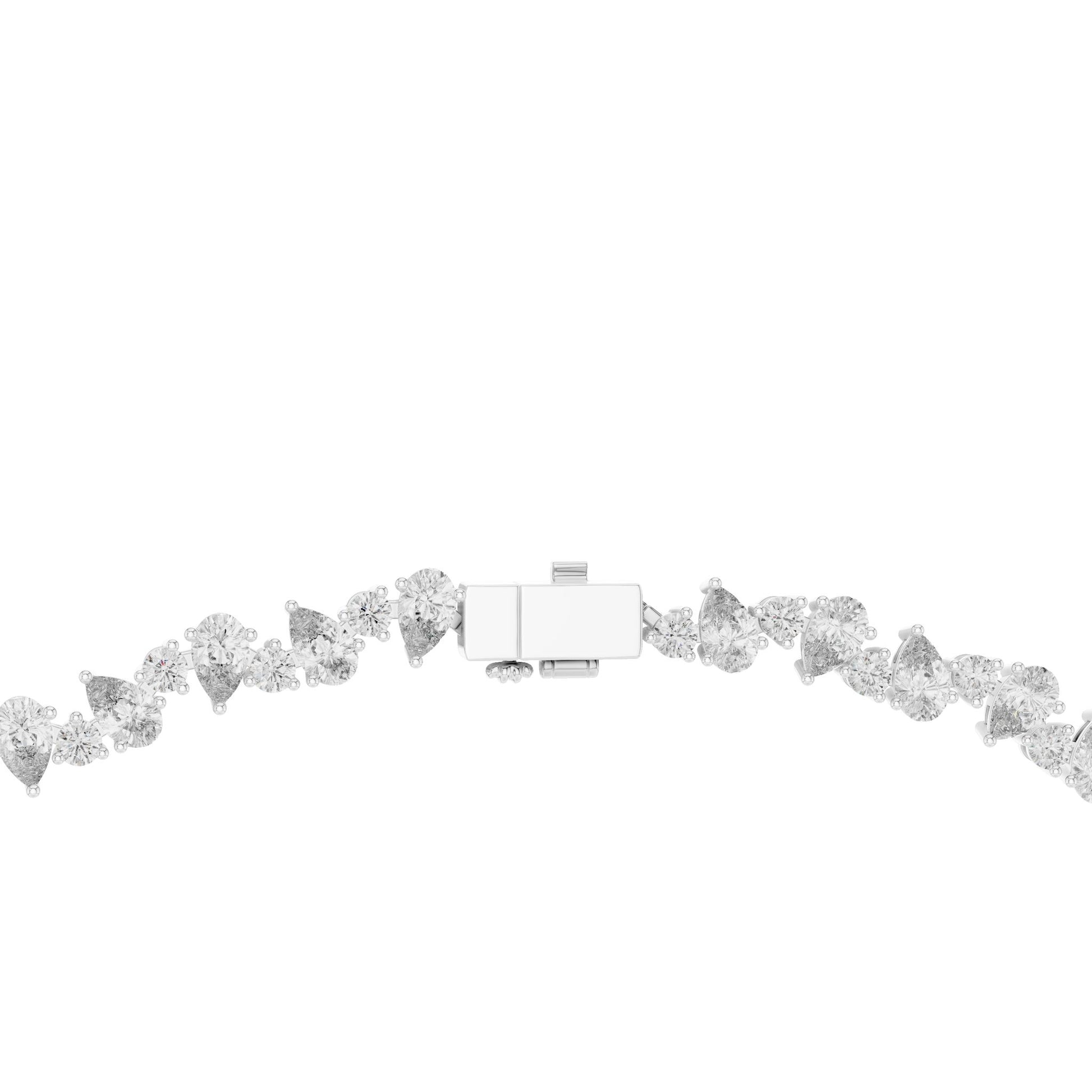 Round Lab Grown Diamond Halo Pendant