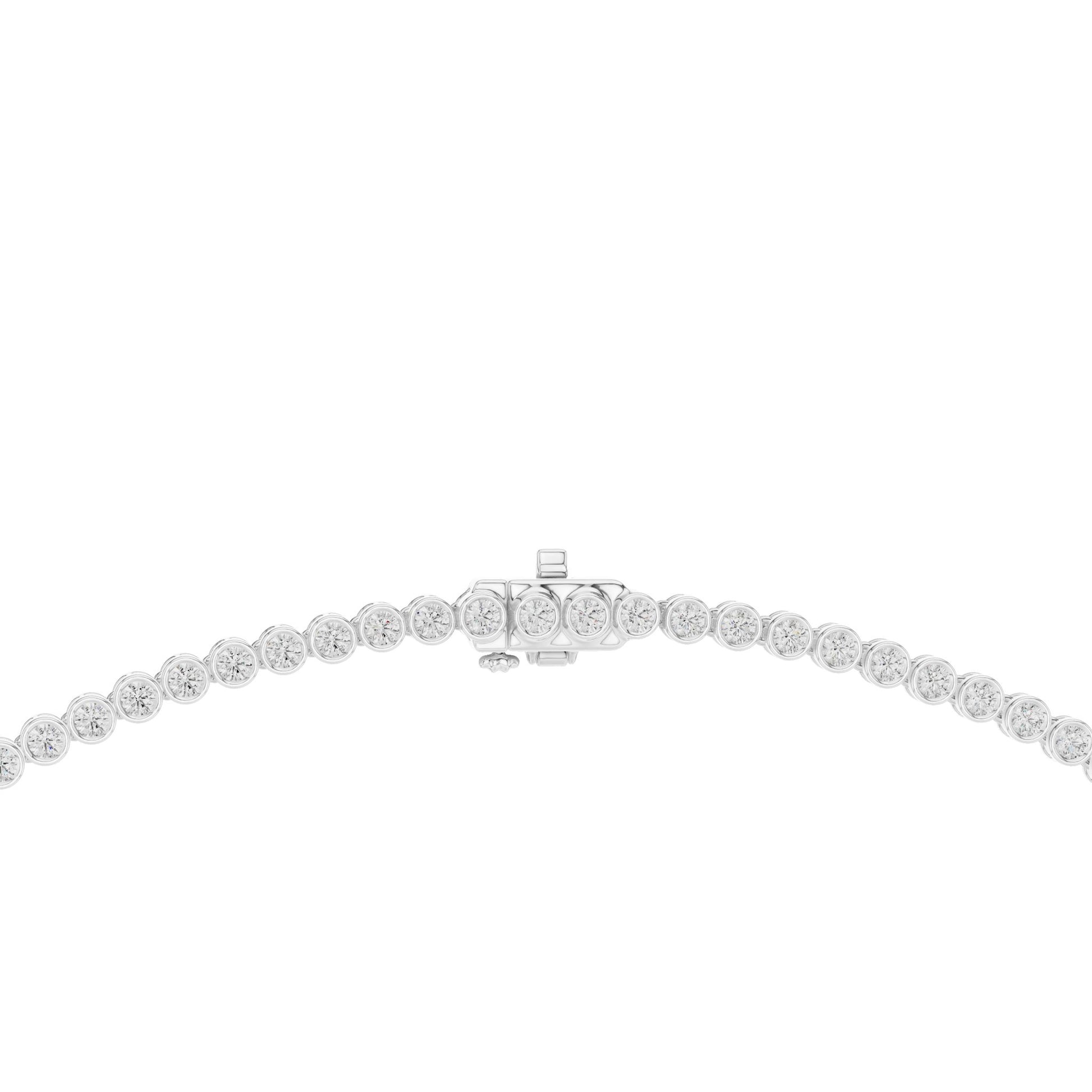 Round Lab Grown Diamond Halo Pendant