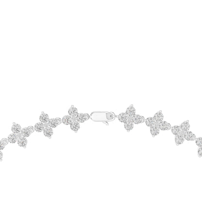 Round Lab Grown Diamond Halo Pendant