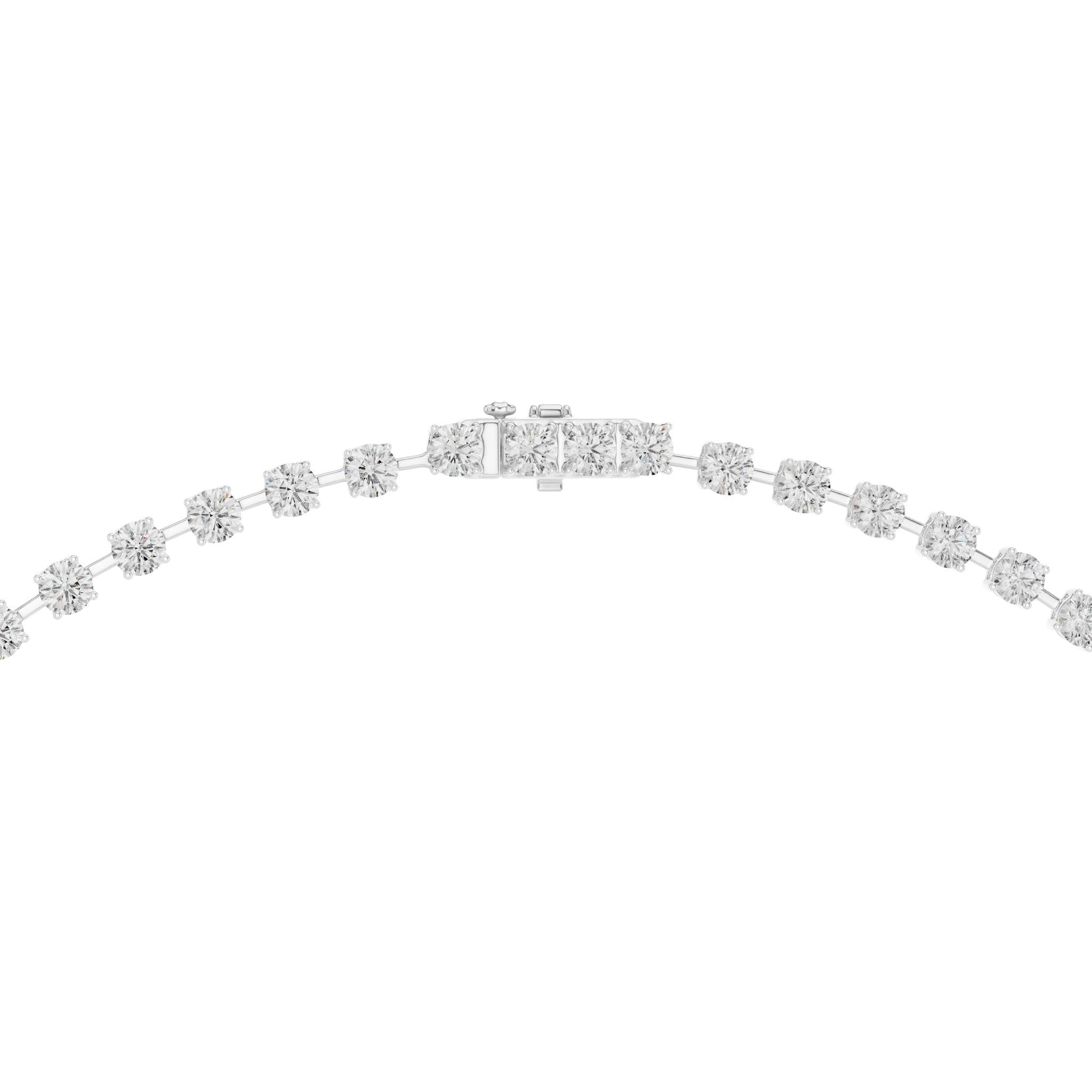 Round Lab Grown Diamond Halo Pendant