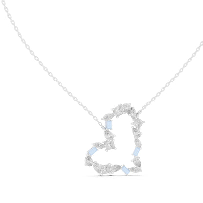 Round Lab Grown Diamond Halo Pendant