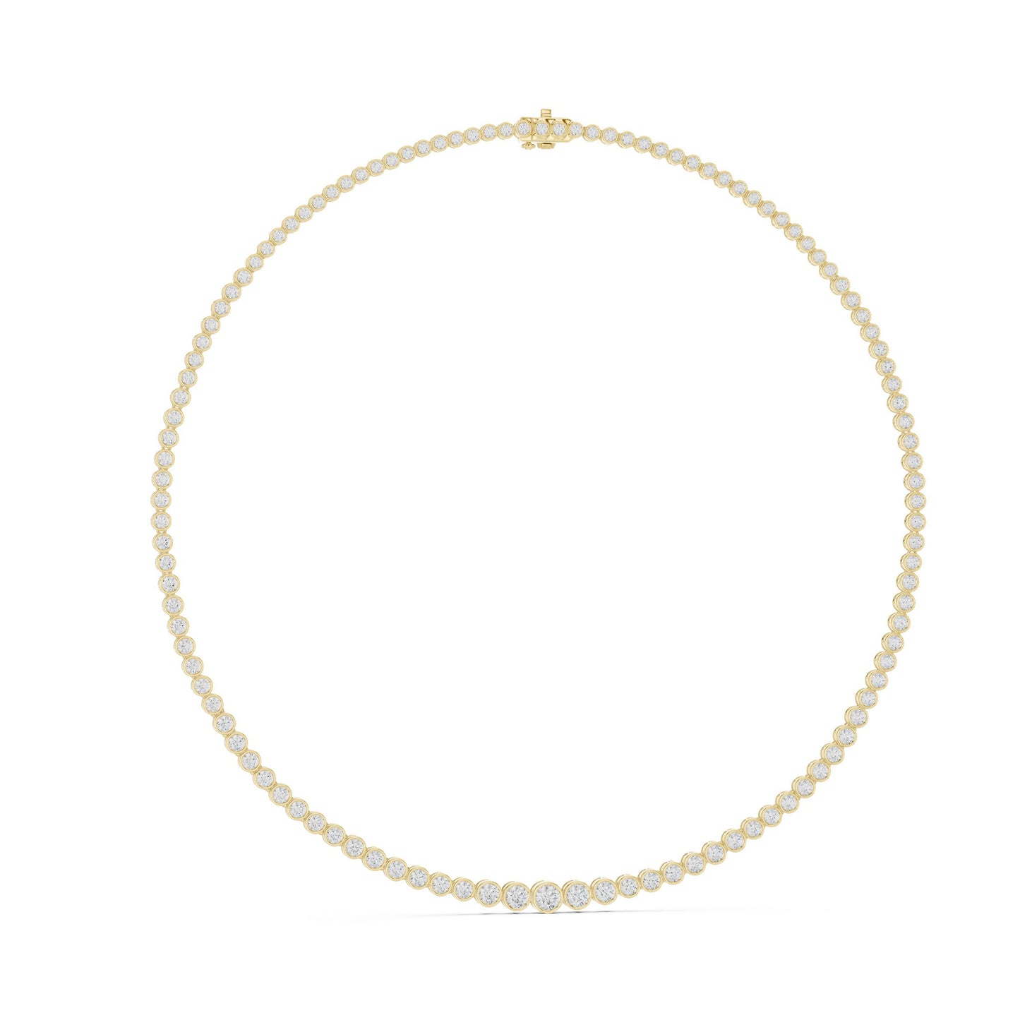 Round Lab Grown Diamond Halo Pendant
