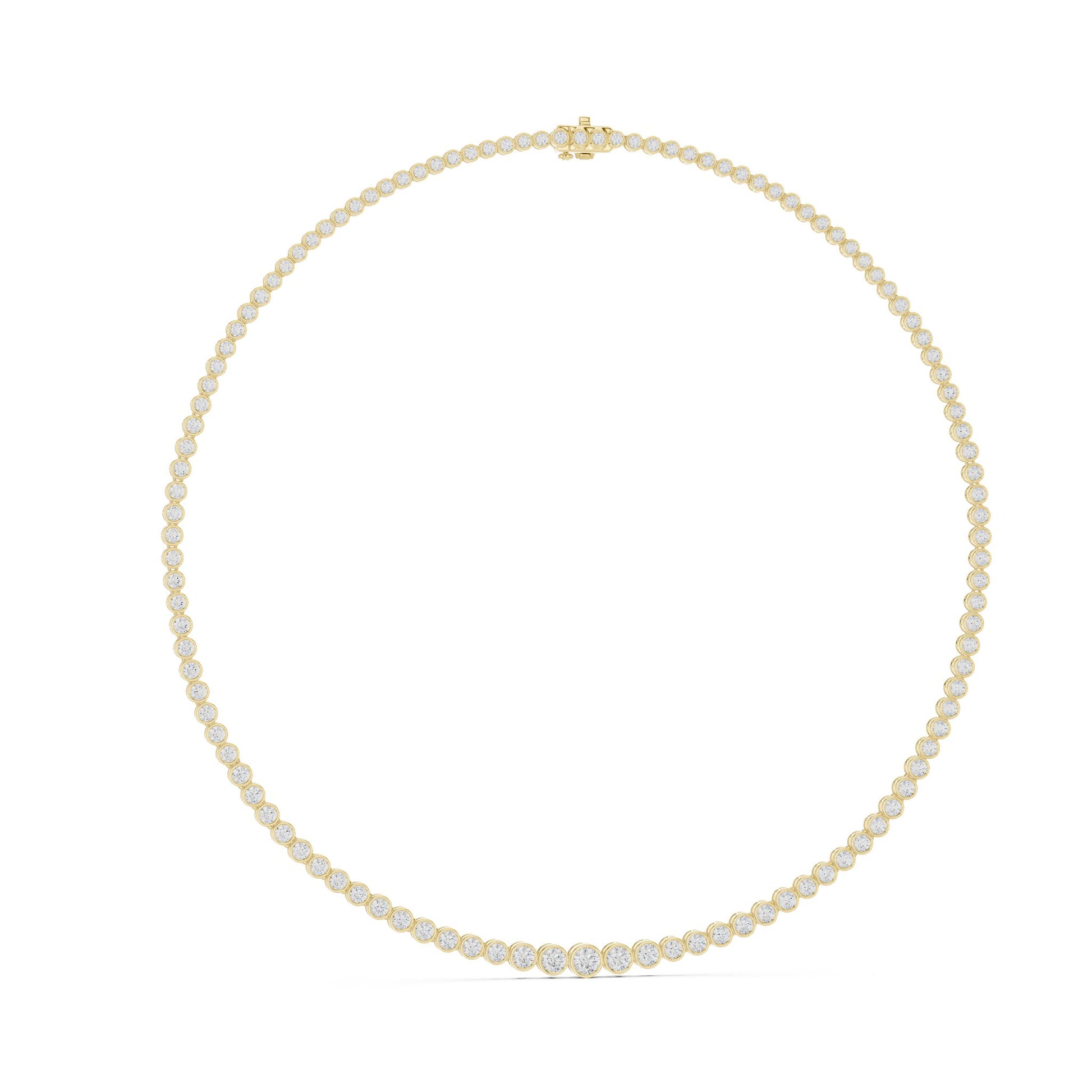 Round Lab Grown Diamond Halo Pendant