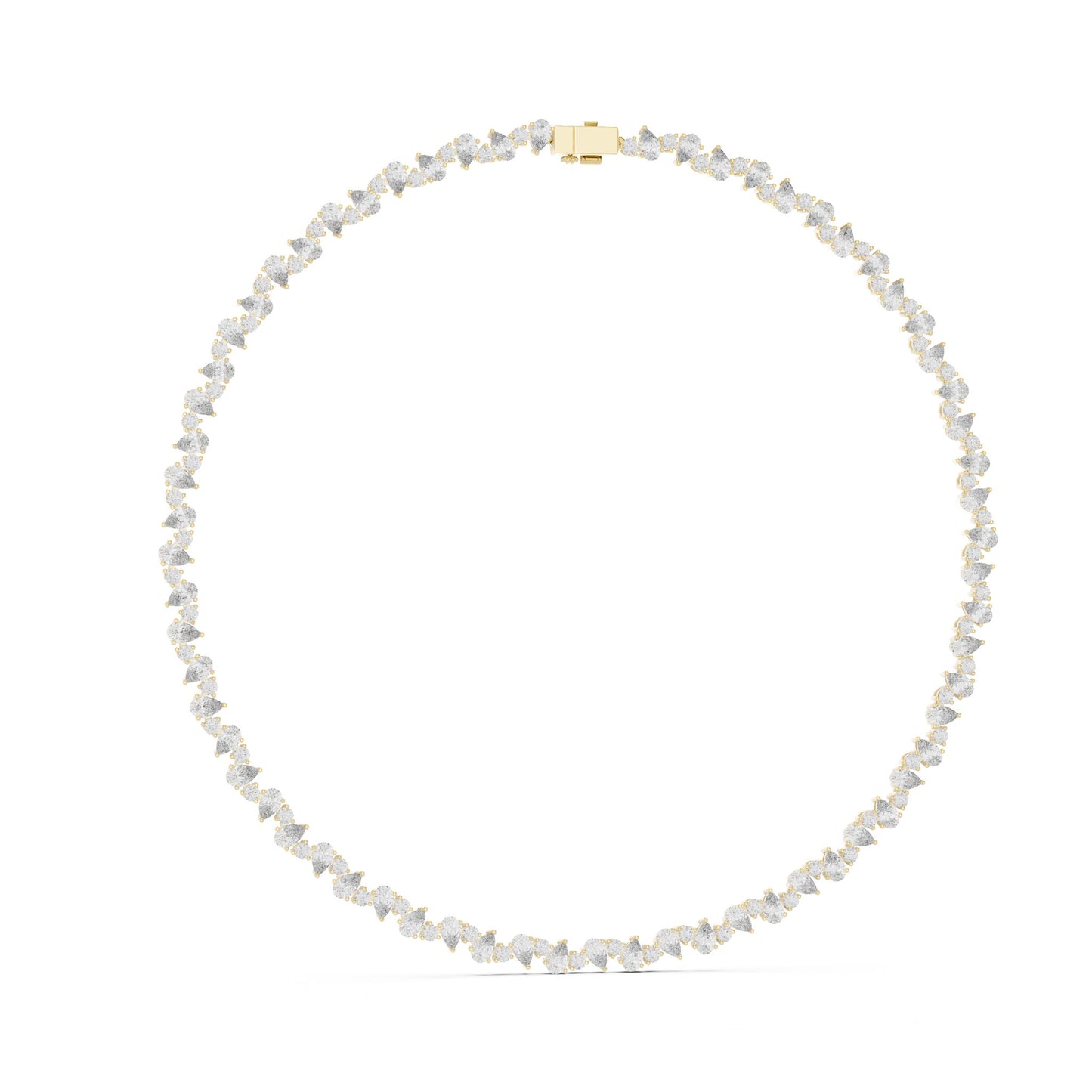 Round Lab Grown Diamond Halo Pendant