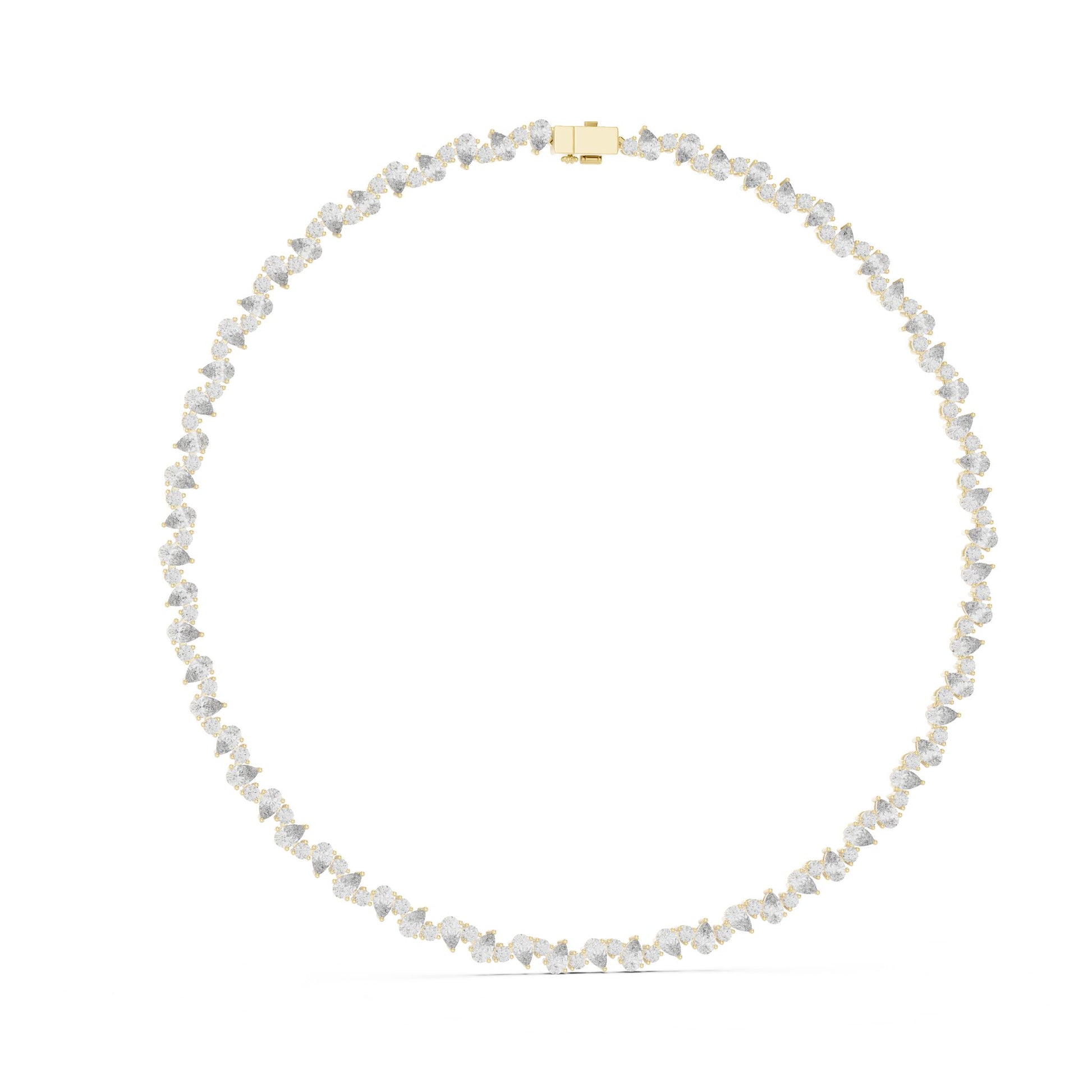 Round Lab Grown Diamond Halo Pendant