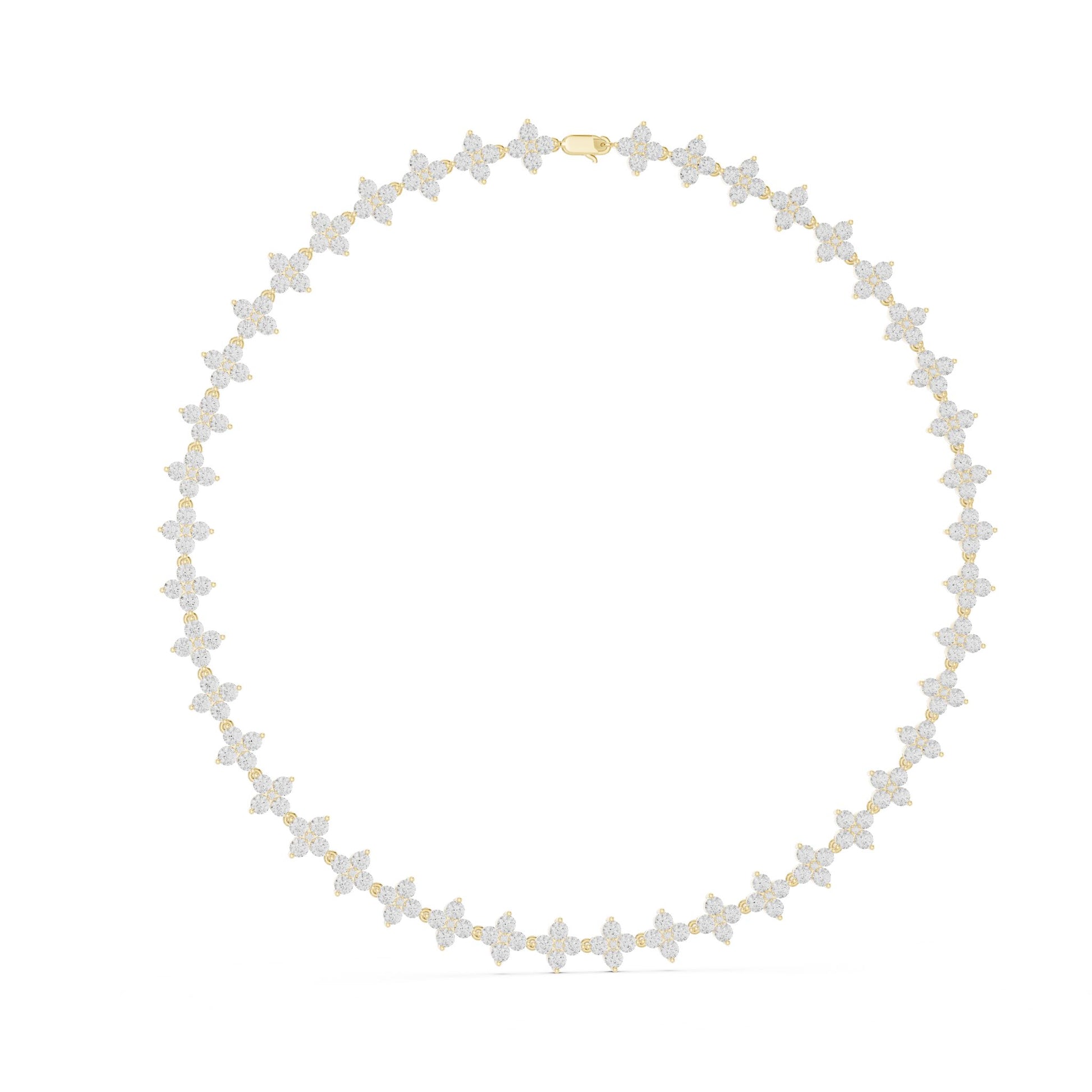 Round Lab Grown Diamond Halo Pendant